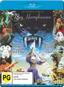 The Fantastic Films of Ray Harryhausen - 4-Disc Box Set (Blu-Ray)